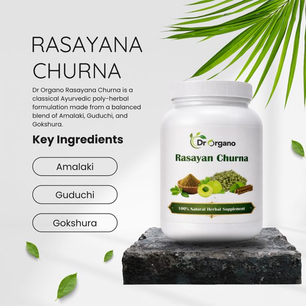 healthy person using ayurvedic churna for energy and wellness