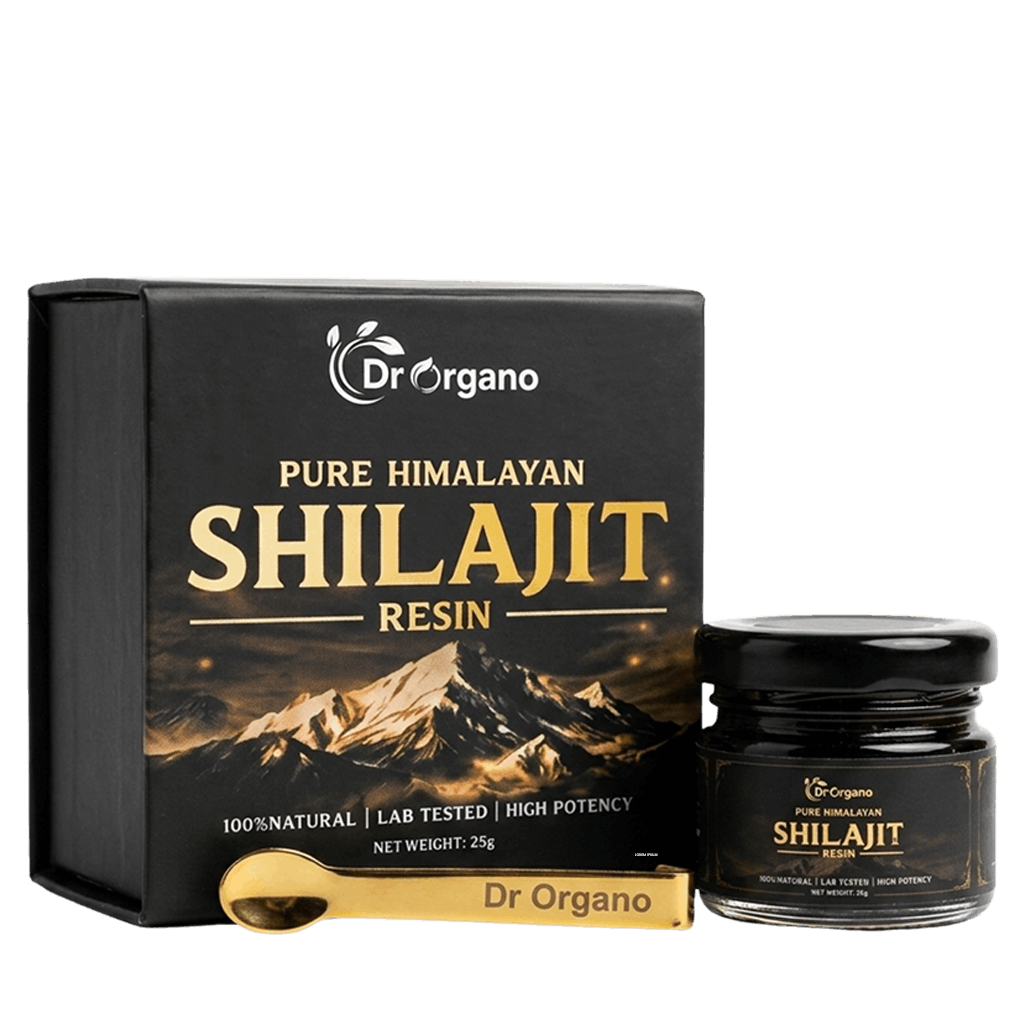 Dr Organo pure Himalayan shilajit resin 25g for energy stamina and vitality